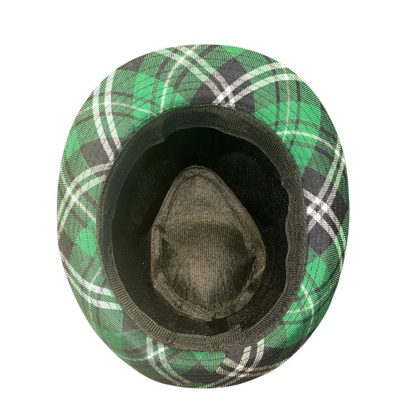 Green Plaid Fedora Hat perfect for St.Patty’s Day! ☘️ - Picture 8 of 17